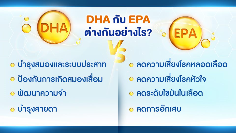 น้ำมันปลา DHA EPA